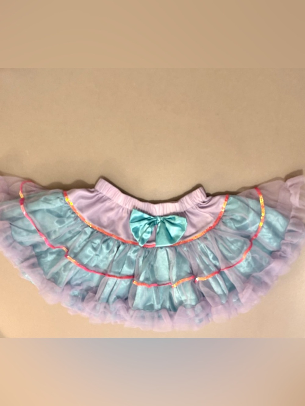 Kids Dance Costume Skirt - Purple and Blue